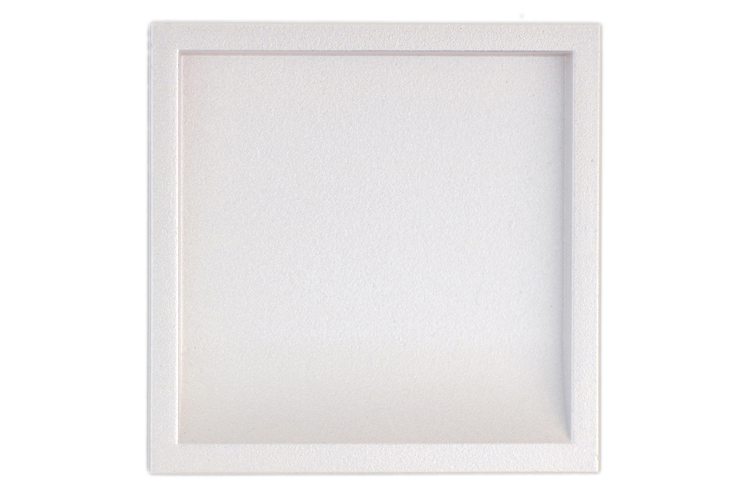 フレルテ 01-681 浅口襖引手 樹脂製 チリ角形 ホワイトパール