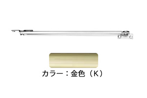 ドアストッパー(SUS製) U3022K(金色) 面付型