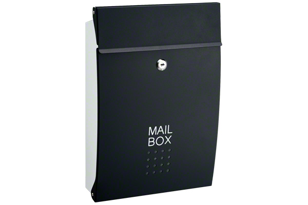 メールボックス鍵付き SHPB05A-BW (ブラック)