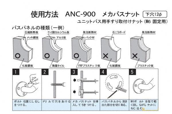 ANC-900 メカバスナット