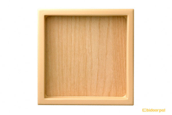 PB-448 ウッディ四方角 メープルカラー 大(52×52) / 建築金物のビドーパル-総合通販