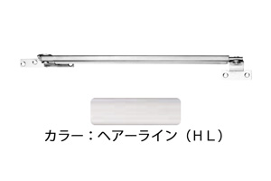 ドアストッパー(SUS製) RU3026HL(ヘアライン) 内付内開E型