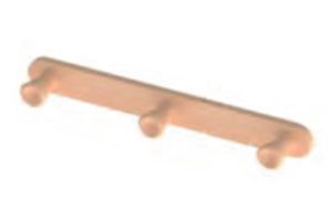 ガチ壁くんシリーズ 石膏ボード用木製3連フック MHA